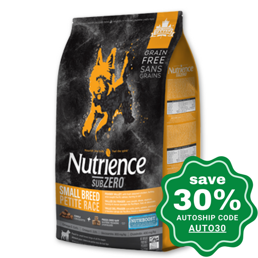 Nutrience - SubZero - Dry Dog Food - Small Breed Fraser Valley Formula - 11LB - PetProject.HK