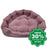 One for Pets - Adela Snuggle Bed - Blushing - 21" x 18" x 5"(S) - PetProject.HK