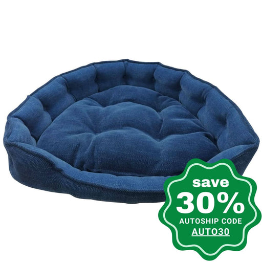 One for Pets - Adela Snuggle Bed - Denim - 21" x 18" x 5"(S) - PetProject.HK