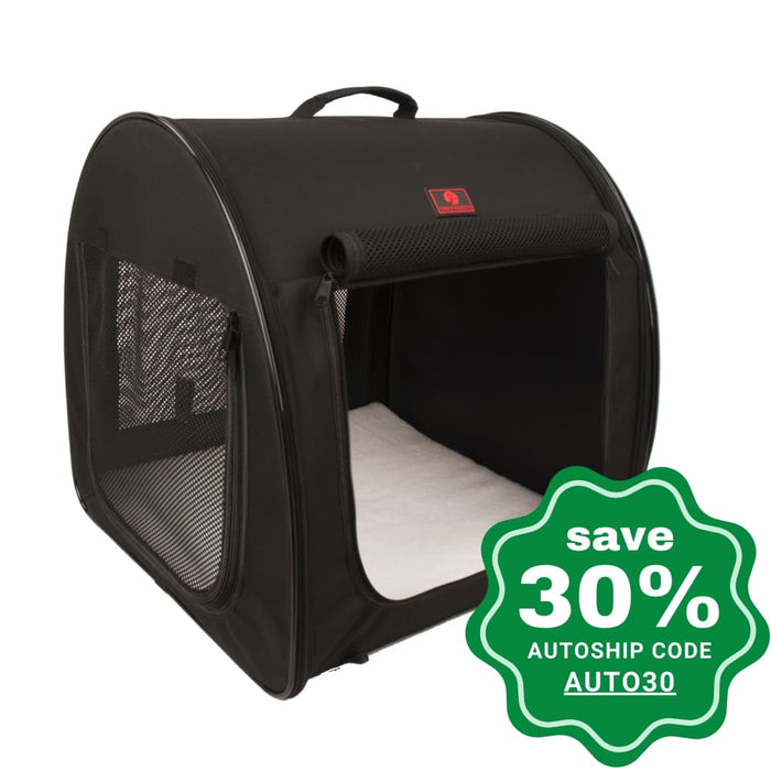 One for Pets - Folding Fabric Kennel - Black - Single - PetProject.HK