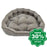 One For Pets - Pamola Snuggle Bed Silver Grey 21’ X 18’ 5’ (S) Dogs & Cats