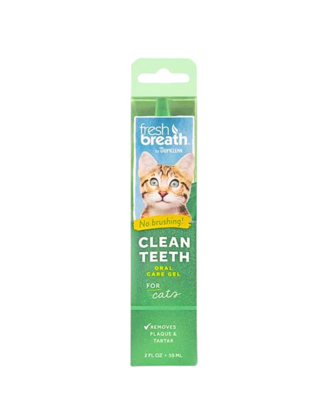Tropiclean - Natural Clean Teeth Gel For Cats - 2OZ - PetProject.HK