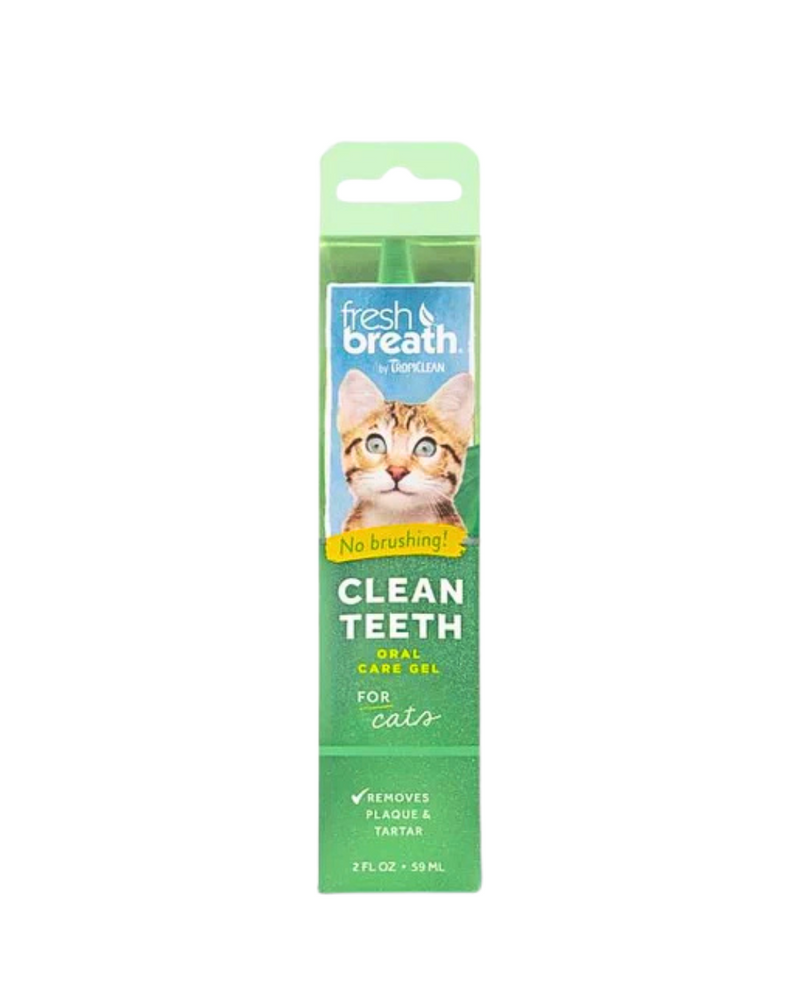 Tropiclean - Natural Clean Teeth Gel For Cats - 2OZ