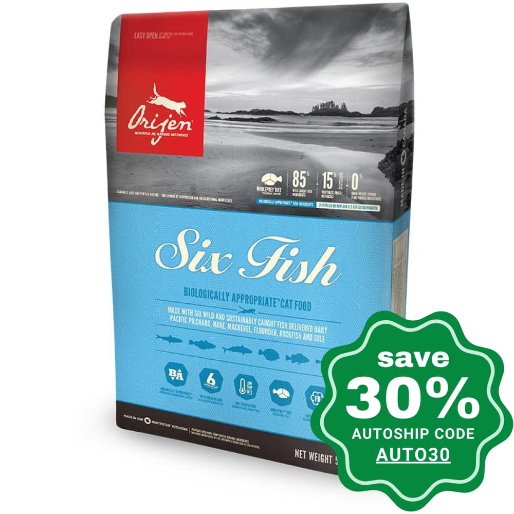 Orijen - 6 Fish Cat Food - 1.8KG - PetProject.HK