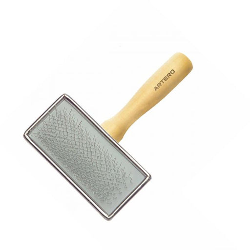 Artero - Wooden Handle Slicker Brush For Dogs & Cats Small