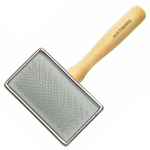 Artero - Wooden Handle Slicker Brush For Dogs & Cats Extra Large