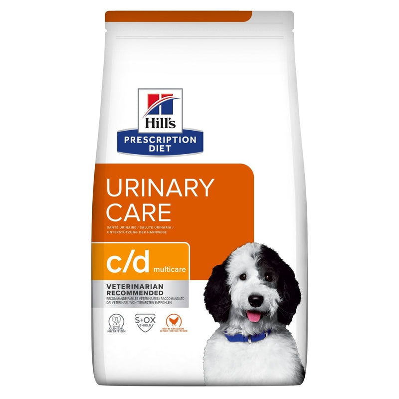 Hills Prescription Diet - Dry Dog Food Canine C/d Urinary Care 27.5Lbs Dogs