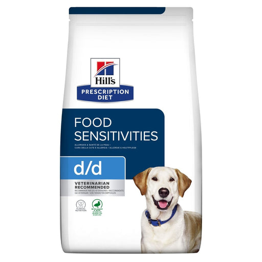 Hills Prescription Diet - Dry Dog Food Canine D/d Skin Sensitivities Potato & Duck 8Lbs Dogs