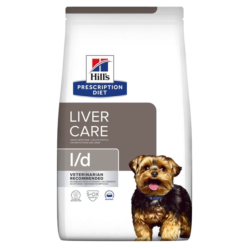 Hills Prescription Diet - Dry Dog Food Canine L/d Liver Care 1.5Kg Dogs