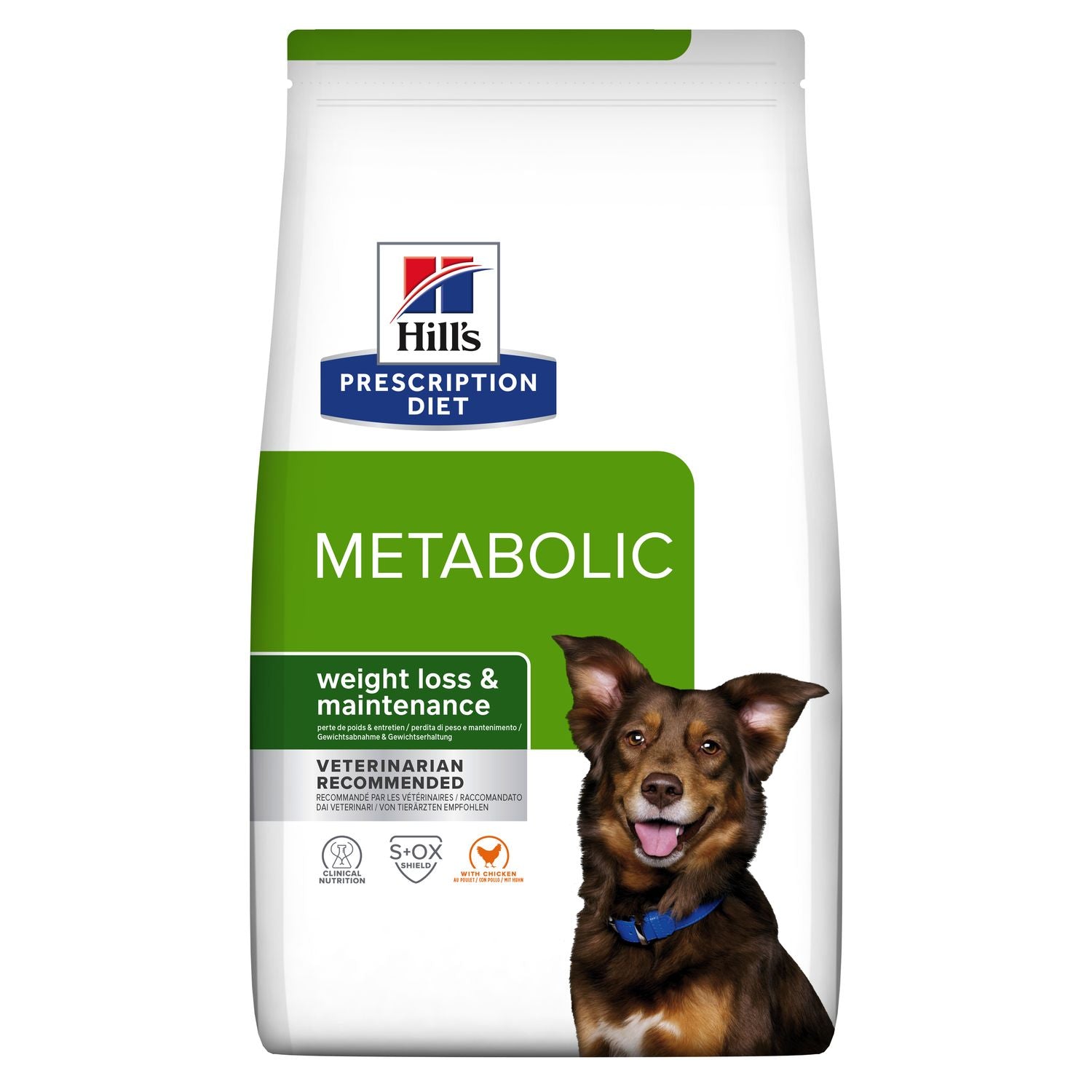 Hills Prescription Diet - Dry Dog Food Canine Metabolic Weight Loss & Maintenance 1.5Kg Dogs