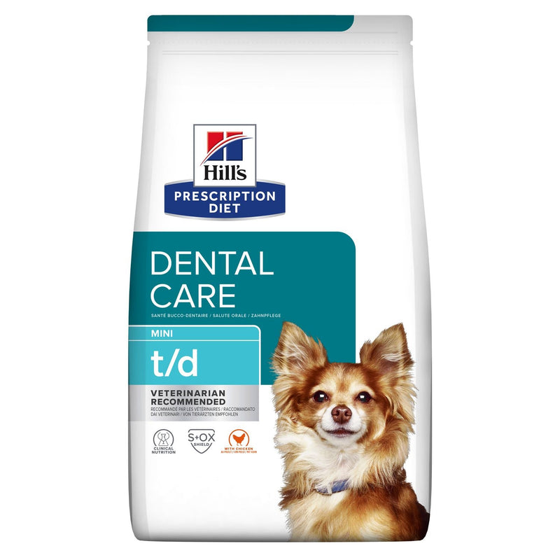 Hills Prescription Diet - Dry Dog Food Canine T/d Dental Care Small Bites 5Lbs Dogs