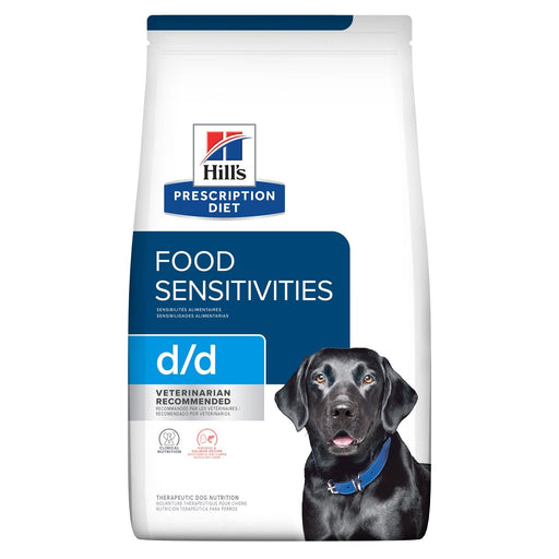 Hills Prescription Diet - Dry Dog Food Canine D/d Skin Sensitivities Potato & Salmon 8Lbs Dogs