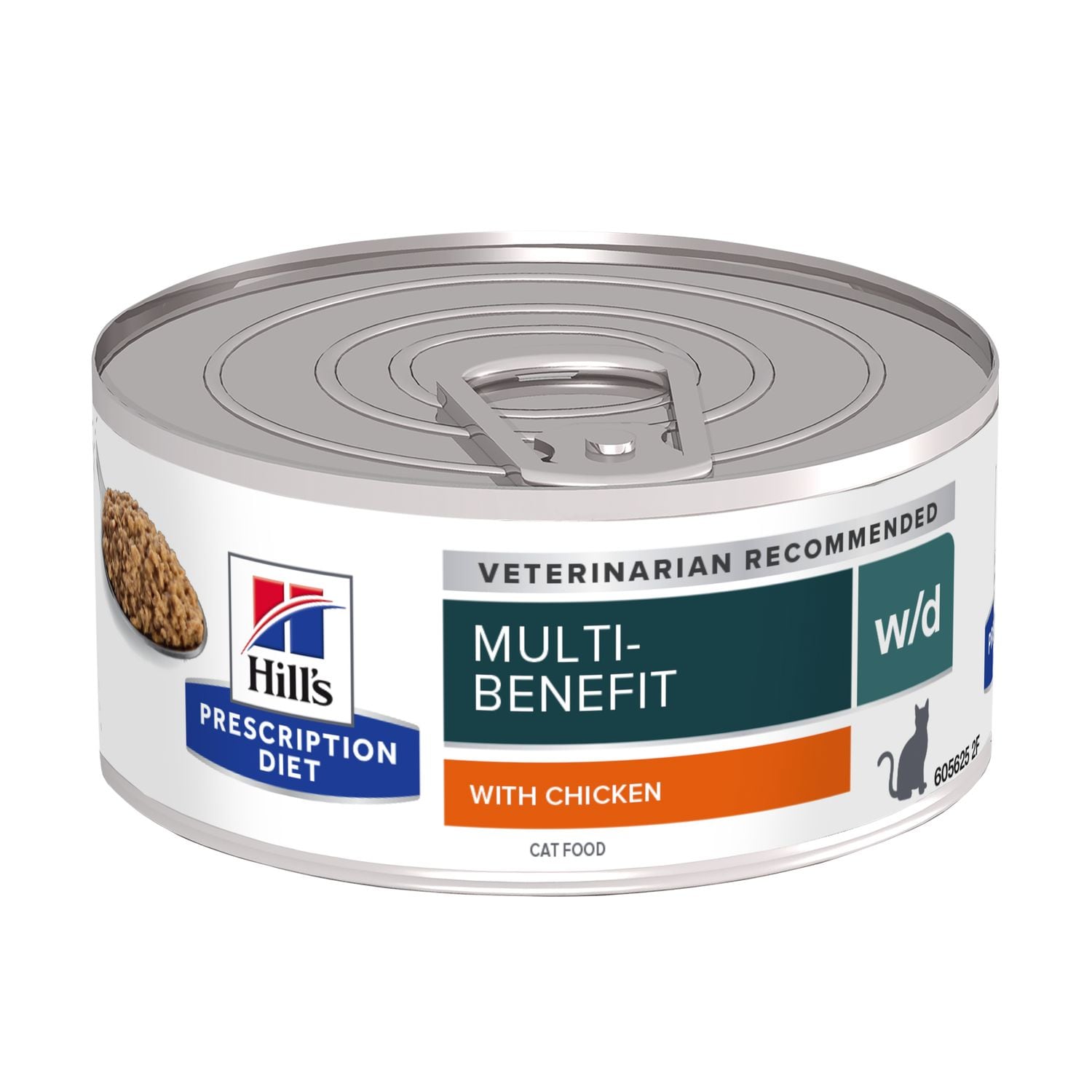 Hills Prescription Diet - Wet Cat Food Feline W/d Multi-Benefit With Chicken 5.5Oz (Min. 24 Cans)