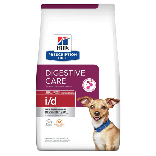 Hills Prescription Diet - Dry Dog Food Canine I/d Digestive Care Small Bite 7Lbs Dogs