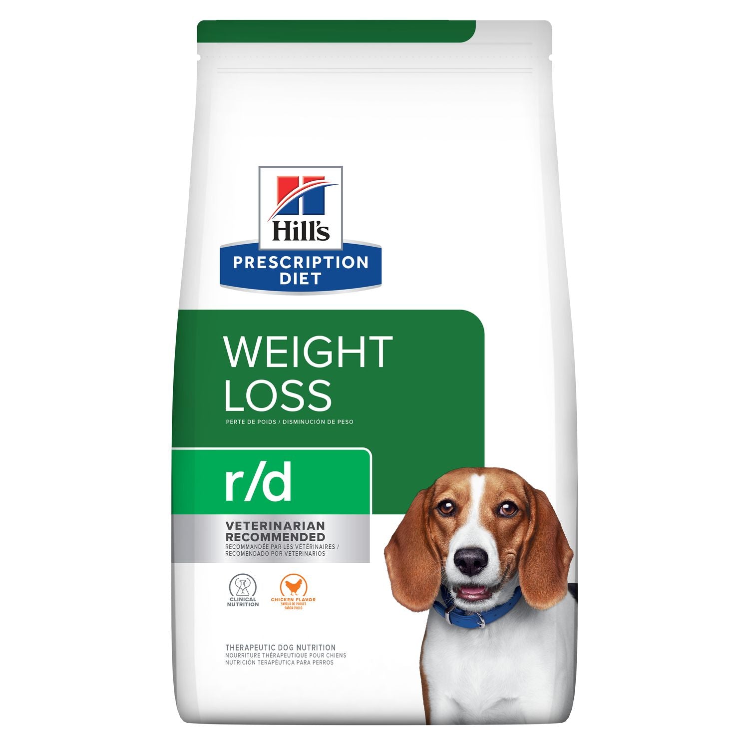 Hill's Prescription Diet - Dry Dog Food - Canine r/d Weight Loss - 27.5LBS