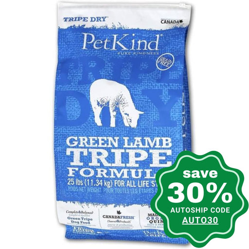 PetKind - Tripe Dry Green Lamb Tripe Formula - 14LB - PetProject.HK