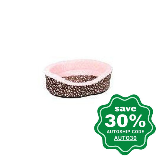 Pink Ball Print Pet Bed Small - PetProject.HK