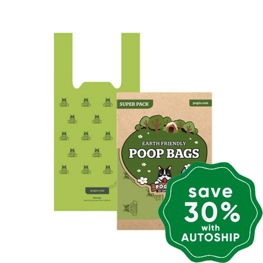 Pogis Pet Supplies - 300 Handle Bags Powder Fresh Scent Dogs