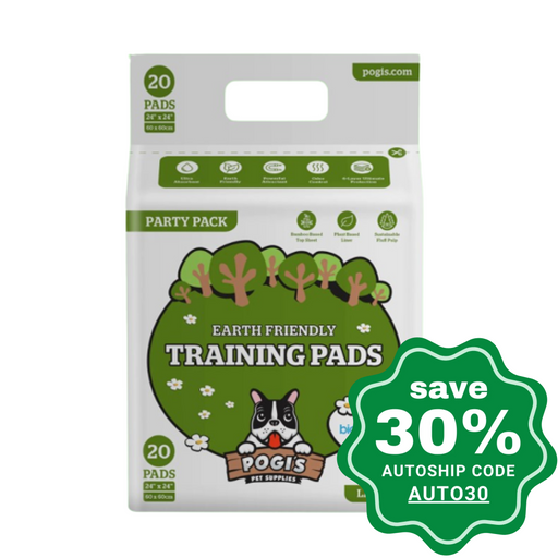 Pogis Pet Supplies - Pee Pads Large (24 X 24) 20 Pack Dogs & Cats