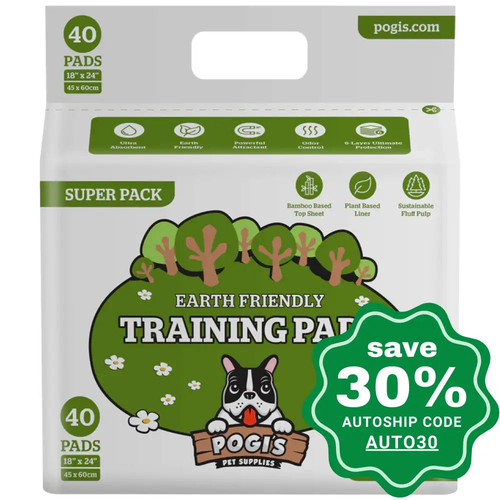 Pogis Pet Supplies - Pee Pads Medium (18 X 24) 40 Pack Dogs & Cats