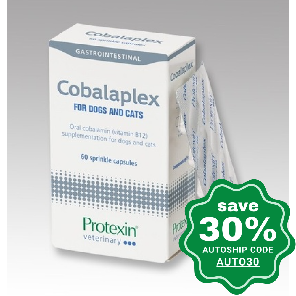 Protexin - Cobalaplex Cobalamin Support For Dogs & Cats 60 Capsules