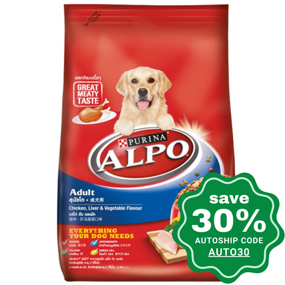 PetProject.HK: Purina - Alpo - Chicken, Liver & Veg Dry Adult Dog Food ...