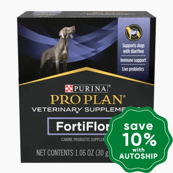 Purina Pro Plan Veterinary Diets - Fortiflora Nutritional Supplement For Dogs 1.06Oz (Box Of 30