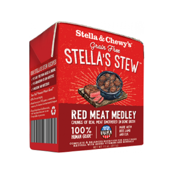 Stella & Chewy's - Dog Wet Food - Medley - Red Meat Medley - 11OZ (12 Cans) - PetProject.HK
