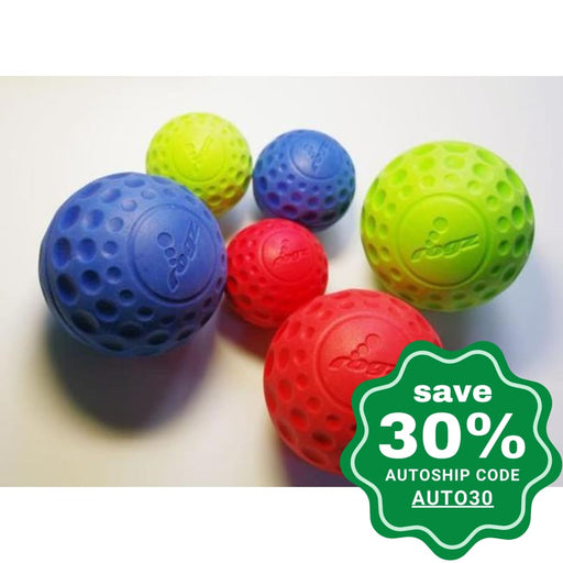 Rogz - Asteroidz Fetch Ball for Dogs - Soft Chew Toy - PetProject.HK