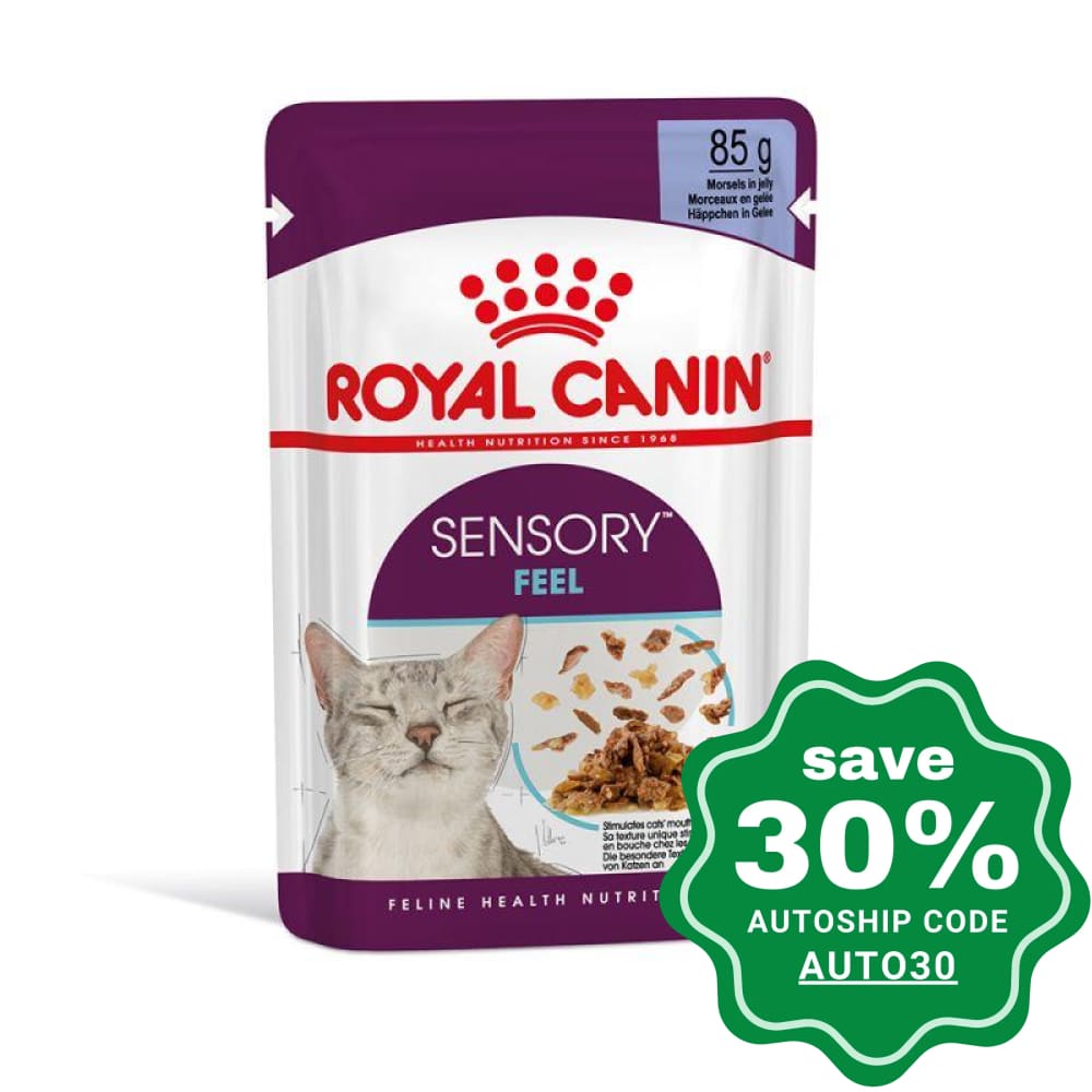 Royal Canin - Adult Cat Wet Food Sensory Feel 85G (Min. 12 Pouches) Cats