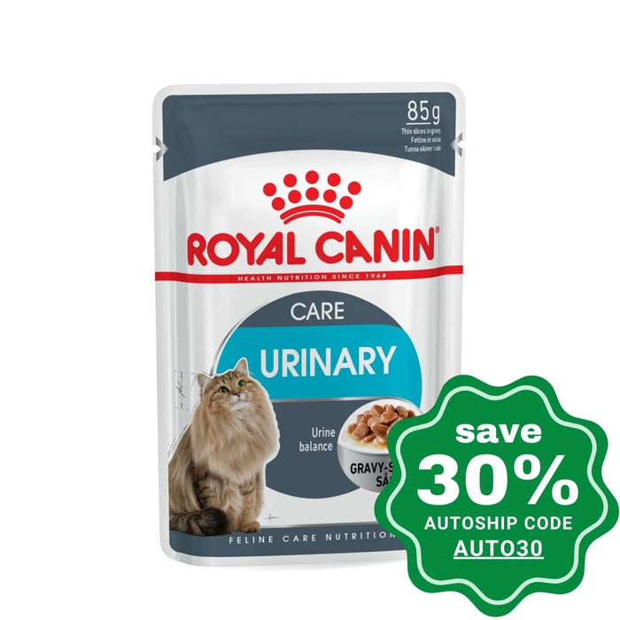 Royal Canin - Adult Cat Wet Food - Urinary Care Pouch (Gravy) - 85G (Box of 12) - PetProject.HK