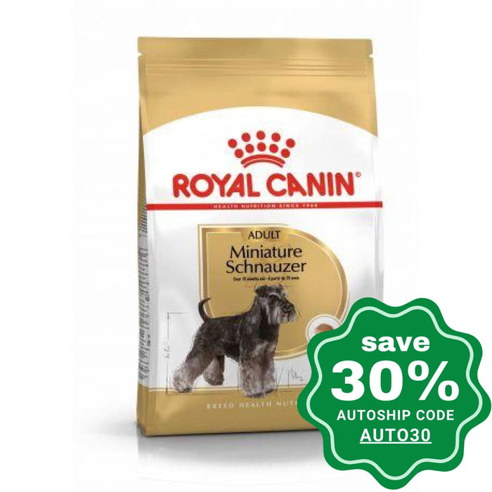 Royal Canin - Adult Dog Food Miniature Schnauzer 3Kg Dogs