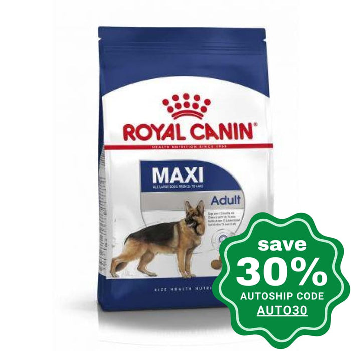 Royal Canin - Maxi Adult Dog Food 15Kg Dogs