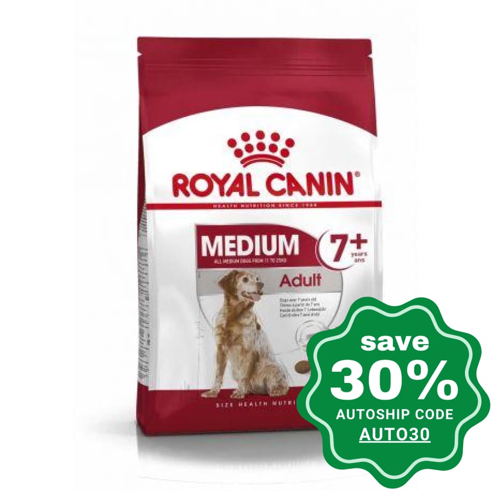 Royal Canin - Medium Adult Dry Dog Food (7+) 15Kg Dogs