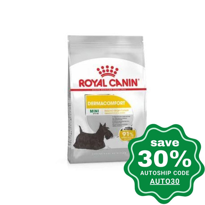 Royal Canin - Mini Adult Dog Food (Dermacomfort) 3Kg Dogs