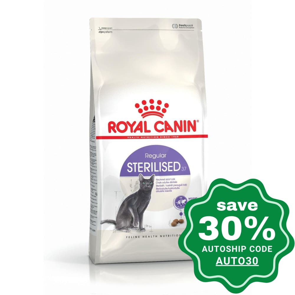 Royal Canin - Regular Cat Food 37 (STERILISED) - 10KG - PetProject.HK