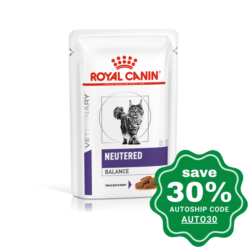 Royal Canin - Vet Health Management Wet Food For Neutered Weight Balance Cats 85G (Min. 12 Pouches)