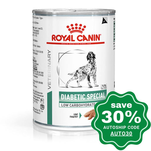 Royal Canin - Veterinary Diet Diabetic Special Cans For Dogs 410G (Min. 12 Cans)