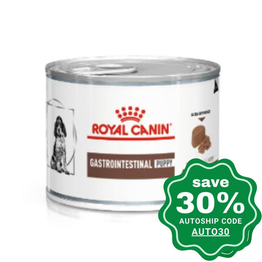 Royal Canin - Veterinary Diet Gastro Intestinal Cans For Puppy 195G (Min. 12 Cans) Dogs