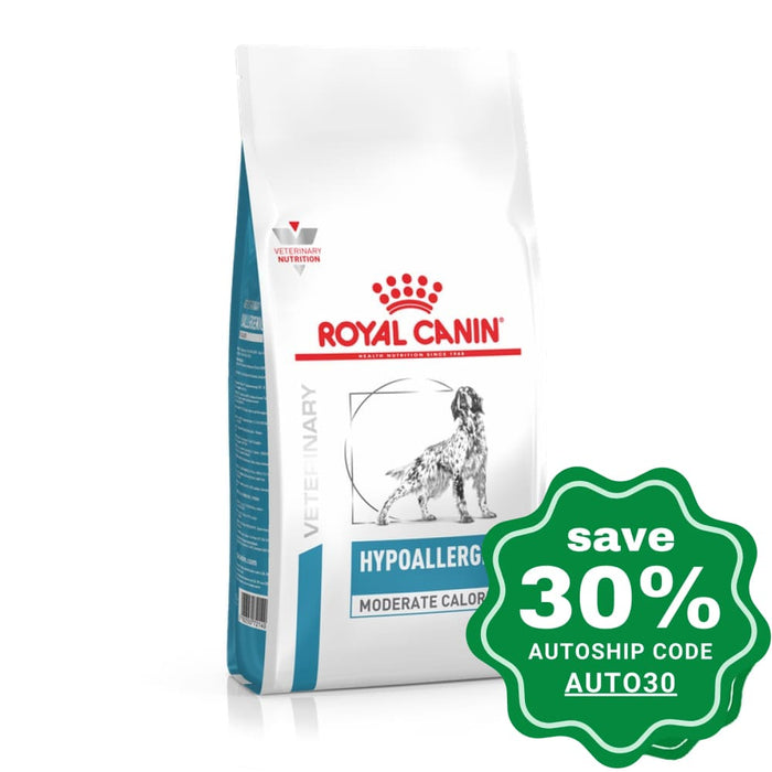 Royal Canin - Veterinary Diet Hypoallergenic Moderate Calorie Dry Food for Dogs - 1.5KG - PetProject.HK