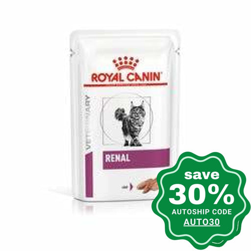 Royal Canin - Wet Food For Cats Veterinary Renal Loaf Pouch 85G