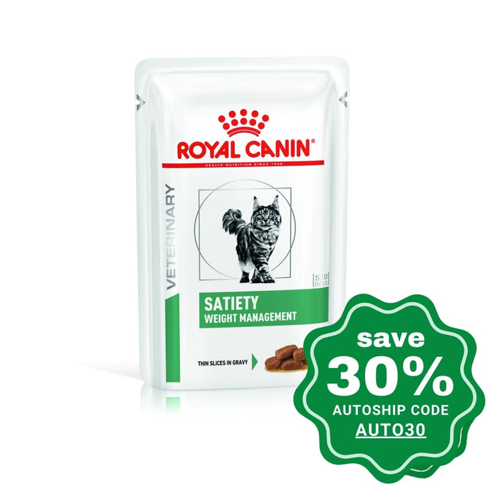 Royal Canin - Veterinary Diet Satiety Support Pouches For Cats 85G (Min. 12 Pouches)