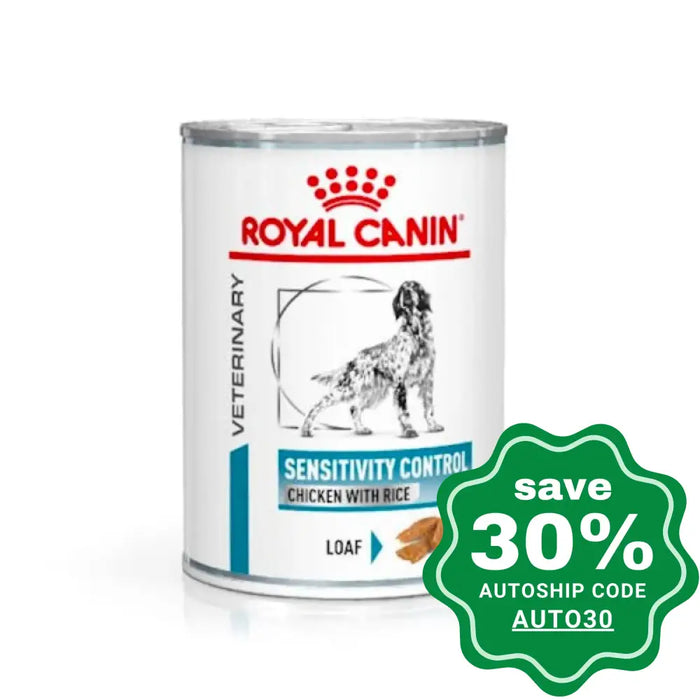 Royal Canin - Veterinary Diet Sensitivity Control Cans For Dogs Chicken 410G (Min. 12 Cans)