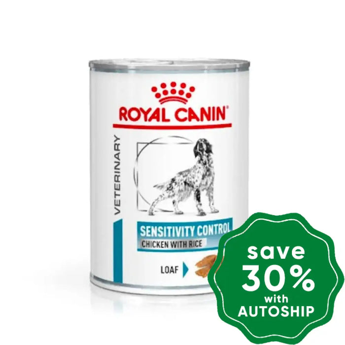 Royal Canin - Veterinary Diet Sensitivity Control Cans For Dogs Chicken 410G (Min. 12 Cans)