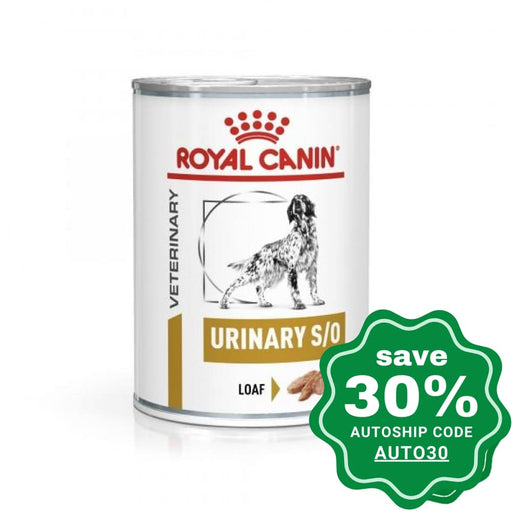 Royal Canin - Veterinary Diet Urinary Loaf Cans for Dogs - 410G (min. 12 Cans) - PetProject.HK