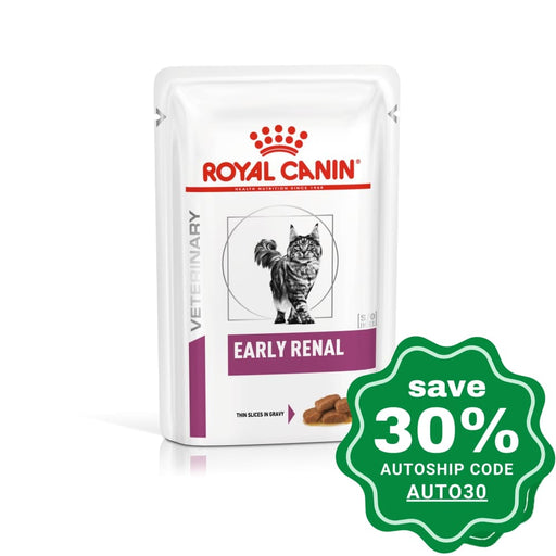 Royal Canin - Wet Food For Cats Veterinary Diet Early Renal Gravy Pouch 85G (Min. 12 Pouches)