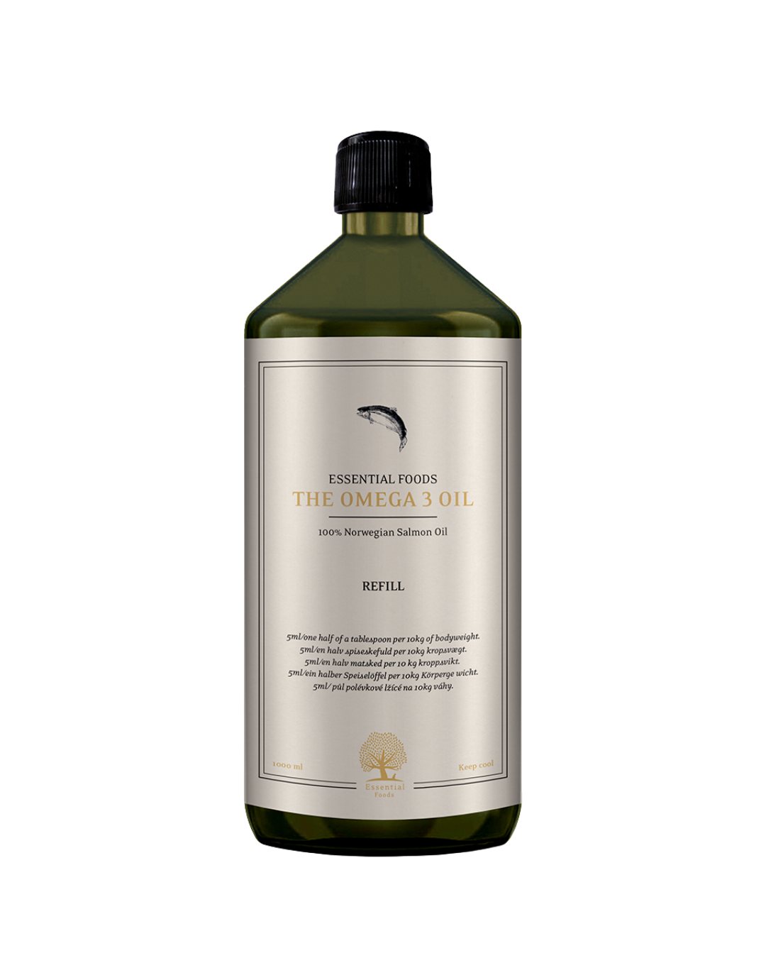 Essential Foods - 狗狗專用 Omega 3 油 - 1000ML