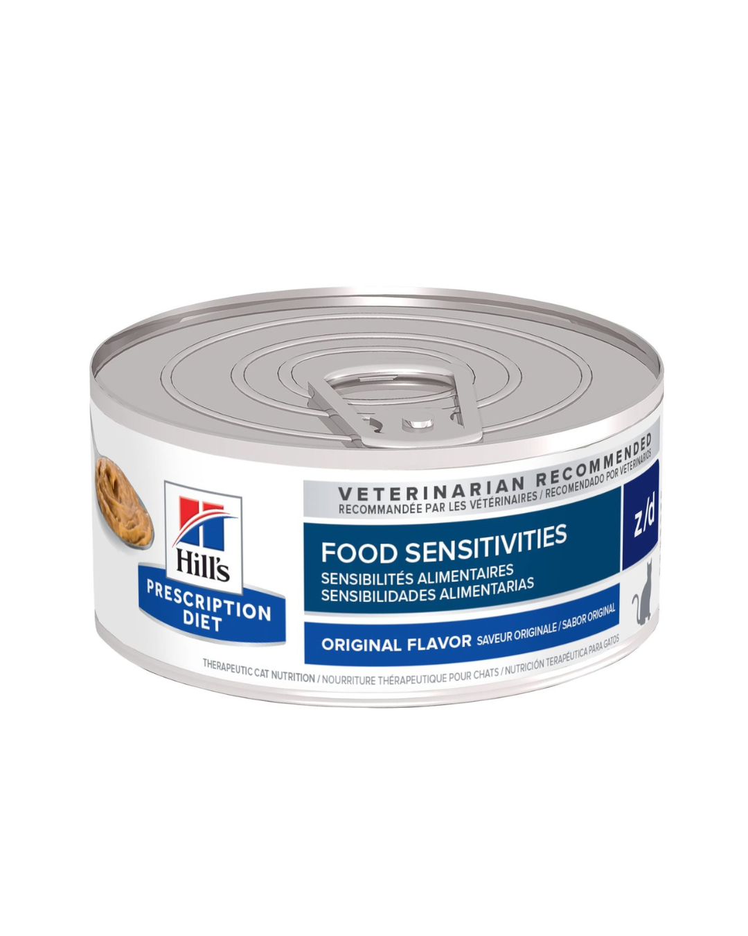 Hill's Prescription Diet - Wet Cat Food - Feline z/d Food Sensitivities Can - 5.5OZ (min. 24 cans) - PetProject.HK