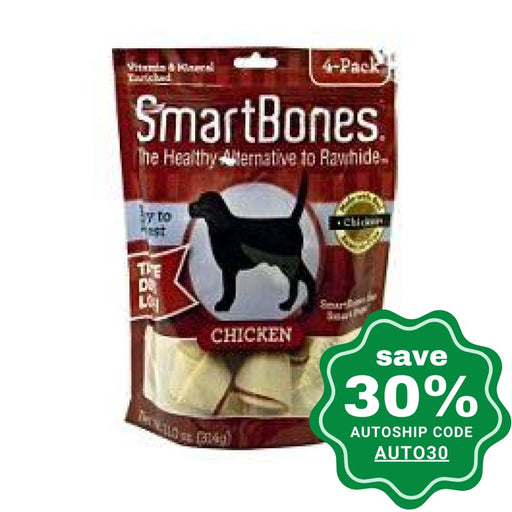 Smartbones Chicken Flavor for Dogs - Mini (128g - 8 Pieces) - PetProject.HK