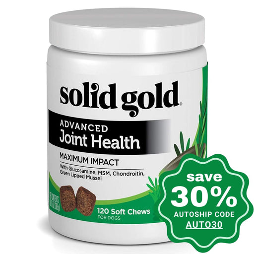 Solid Gold - Dog Supplements - Advanced Joint Health Chews - 10.2OZ - PetProject.HK